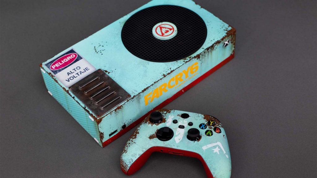 Console et manette Xbox customisées Far Cry 6