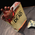 Console et manette Xbox customisées The Walking Dead