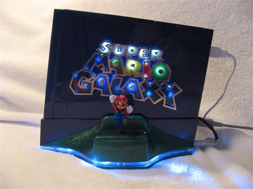 Console Wii customisée Mario