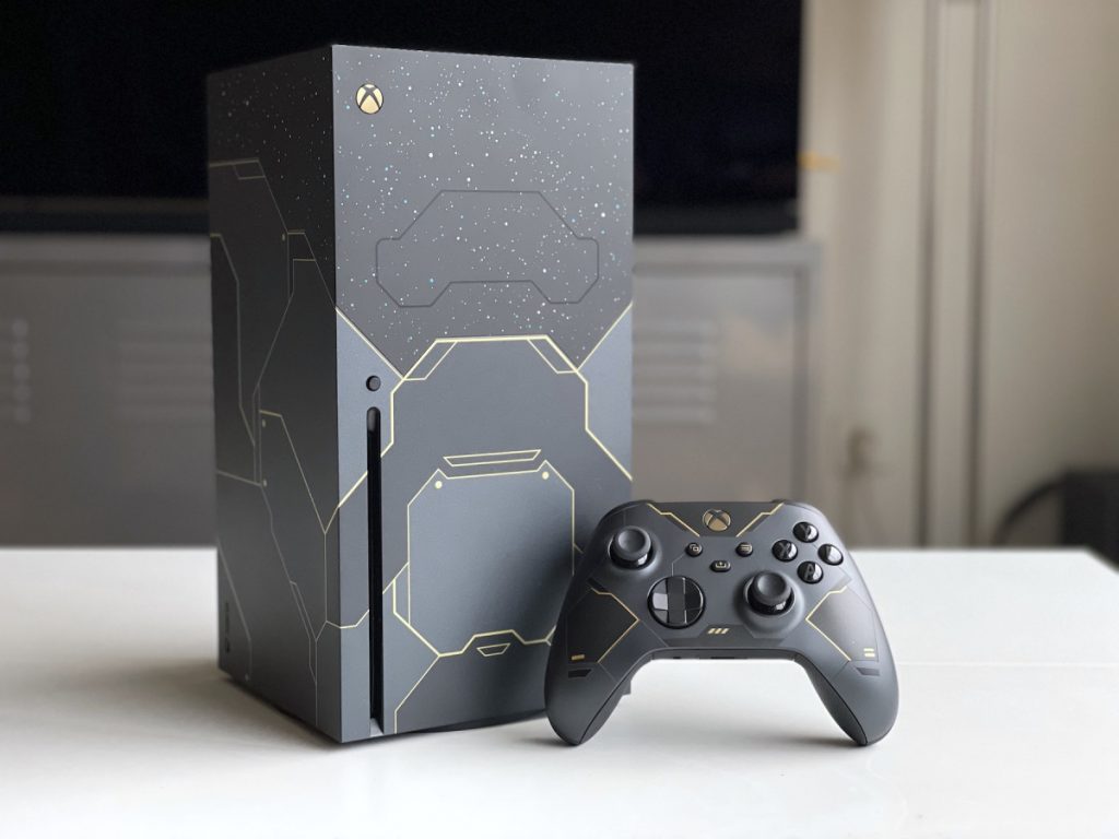Console Xbox customisée Halo