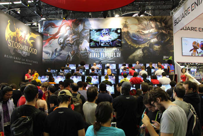 Espace de gaming Japan Expo